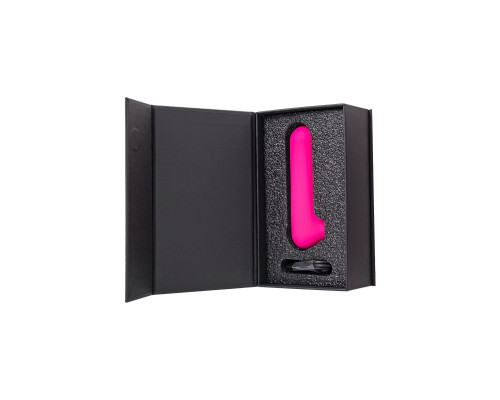 Ярко-розовый вакуум-волновой стимулятор Molette