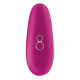 Розовый клиторальный стимулятор Womanizer Starlet 3