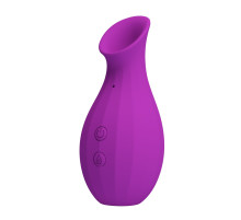Лиловый клиторальный вакуумный стимулятор Magic Bottle