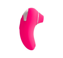 Розовый вакуум-волновой бесконтактный стимулятор клитора Laly