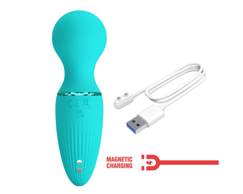 Аквамариновый мини-wand Dwayne - 12 см.