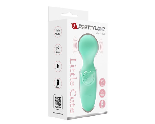 Мятный мини-вибратор с шаровидной головкой Mini Stick