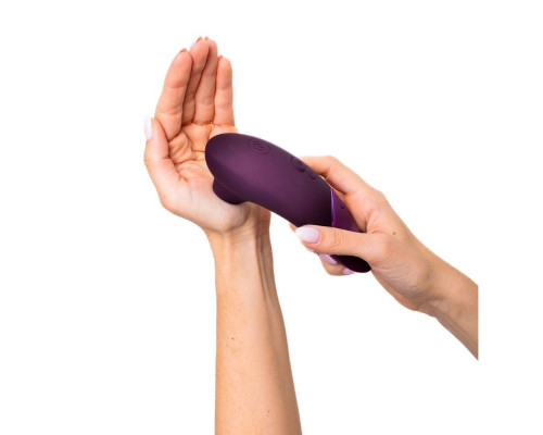 Фиолетовый бесконтактный клиторальный стимулятор Womanizer Next