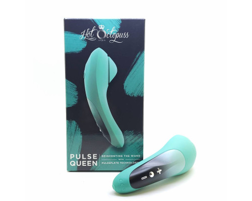 Мятный инновационный вибромассажёр Pulse Queen