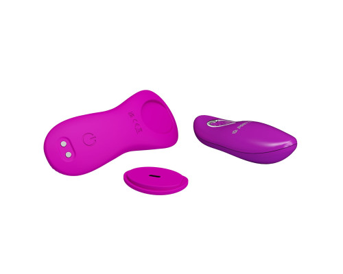 Лиловый вибратор в трусики Romario с пультом ДУ