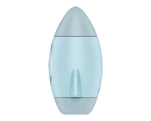 Голубой вакуумный стимулятор клитора Mission Control
