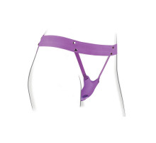 Сиреневый пояс с вибровкладкой Ultimate Butterfly Strap-On