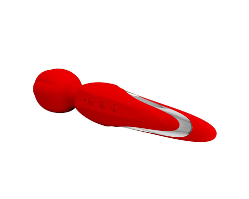 Красный жезловый вибратор Walter