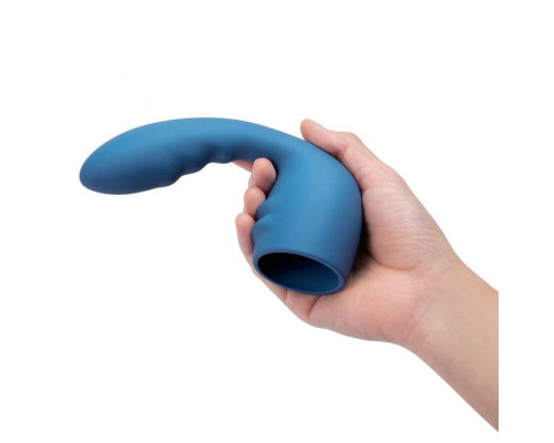 Синяя насадка Flexi для вибратора Le Wand Petite