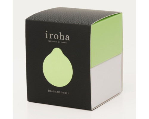 Зелёный вибромассажер для женщин IROHA MIDORI