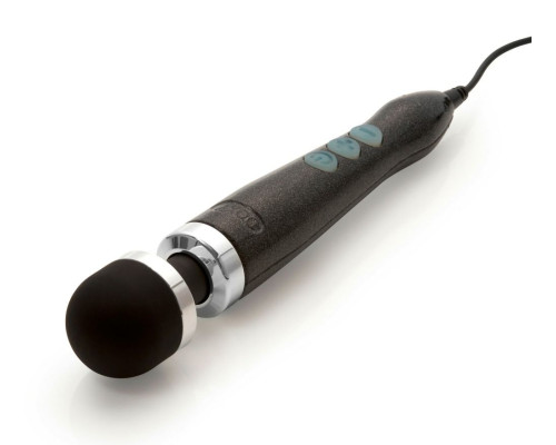 Черный жезловый вибратор Doxy Die Cast 3