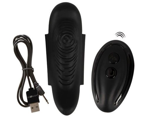 Черный вибратор в трусики Panty Vibrator