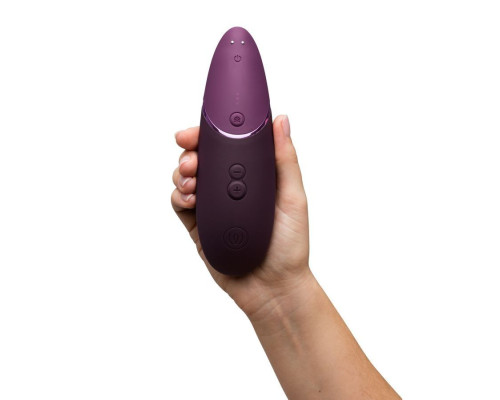 Фиолетовый бесконтактный клиторальный стимулятор Womanizer Next
