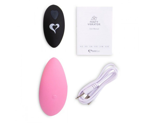 Розовый вибромассажер в трусики с пультом ДУ Panty Vibe Remote Controlled Vibrator