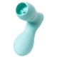 Мятный вакуум-волновой стимулятор клитора с язычком DINGO