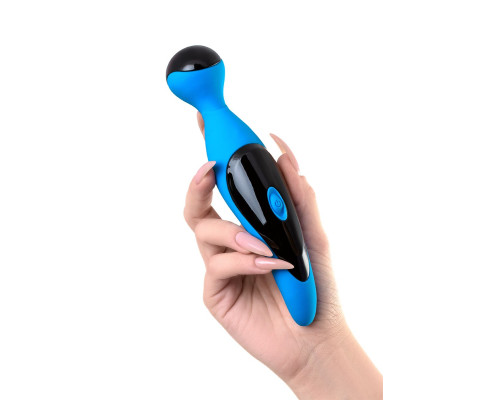 Голубой вибростимулятор COSMY - 18,3 см.