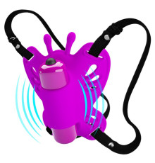 Лиловая вибробабочка на ремешках Sloane