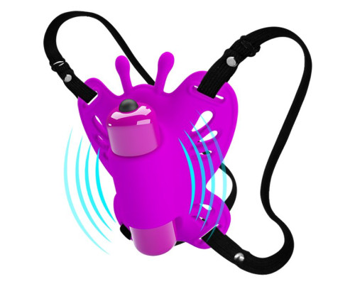 Лиловая вибробабочка на ремешках Sloane