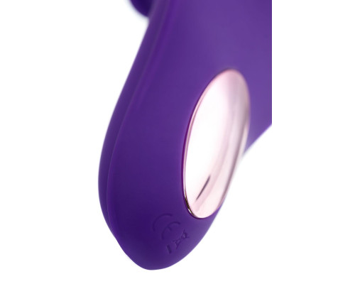 Фиолетовый клиторальный стимулятор Swizzy
