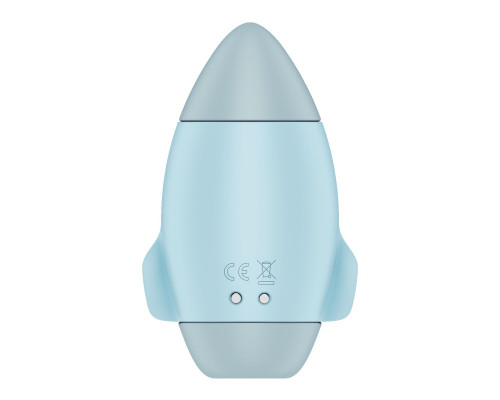 Голубой вакуумный стимулятор клитора Mission Control