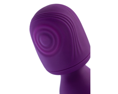 Фиолетовый универсальный стимулятор Kisom - 24 см.