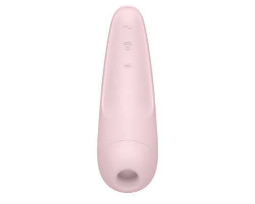 Розовый вакуум-волновой стимулятор Satisfyer Curvy 2+