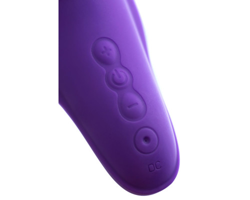 Фиолетовый клиторальный стимулятор Swizzy