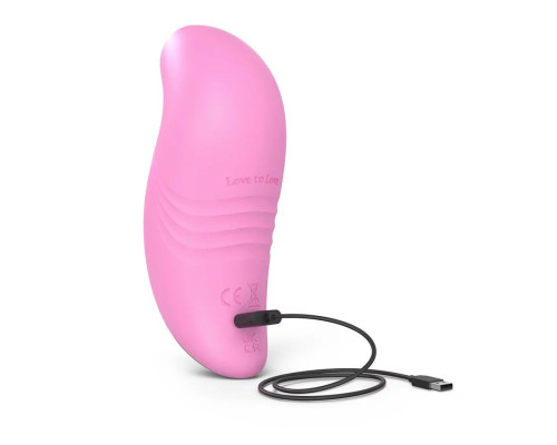 Розовый вакуум-волновой стимулятор Believer