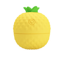 Желтый клиторальный стимулятор-ананас Pineapple Secret