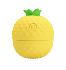 Желтый клиторальный стимулятор-ананас Pineapple Secret