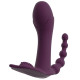 Фиолетовый вибратор для ношения в трусиках ARIVA RC Panty Vibrator