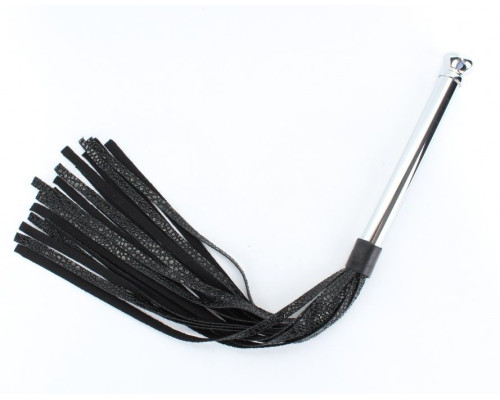 Плетка с металлической ручкой - 50 см.