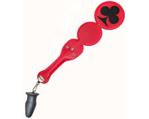 Шлёпалка  Трефы  с анальным плагом