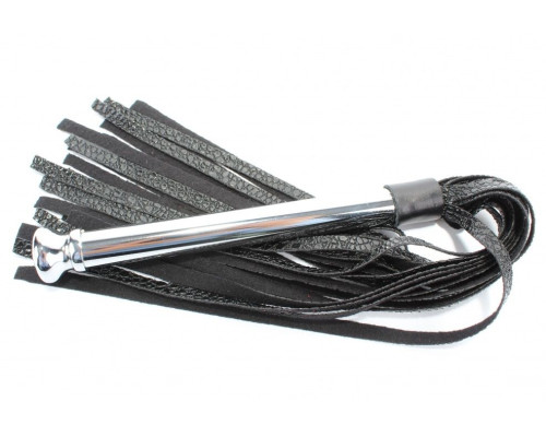 Плетка с металлической ручкой - 50 см.