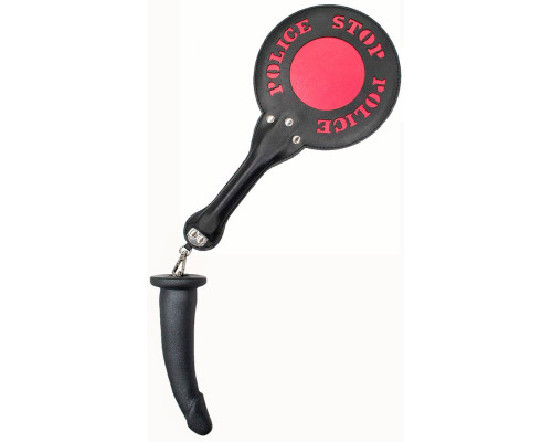 Шлёпалка  Полиция  с анальным плагом