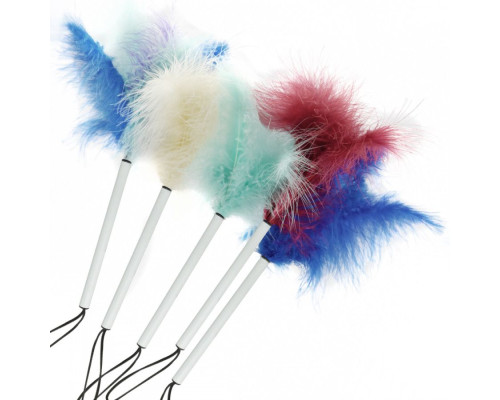 Щекоталка «Феникс» с цветными пёрышками