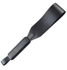 Черная кожаная шлепалка «Диамант» - 43 см.