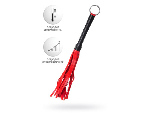 Красно-черный флоггер Anonymo - 28 см.
