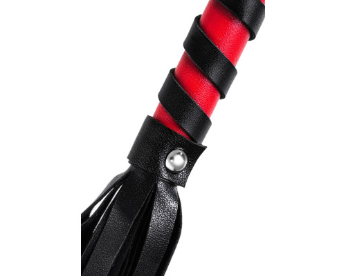 Черно-красный флоггер Anonymo - 45 см.