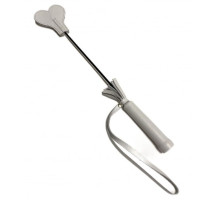 Белый кожаный мини-стек - 36 см.