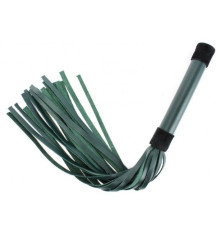 Плеть изумрудного цвета Ladys Arsenal с гладкой ручкой - 45 см.