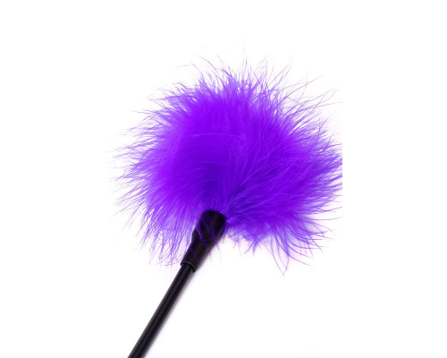 Щекоталка с фиолетовым пушком на кончике - 41,5 см.