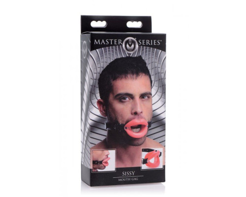 Кляп в форме губ Sissy Mouth Gag