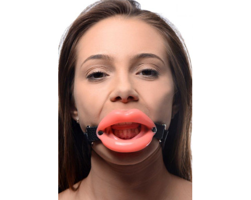 Кляп в форме губ Sissy Mouth Gag