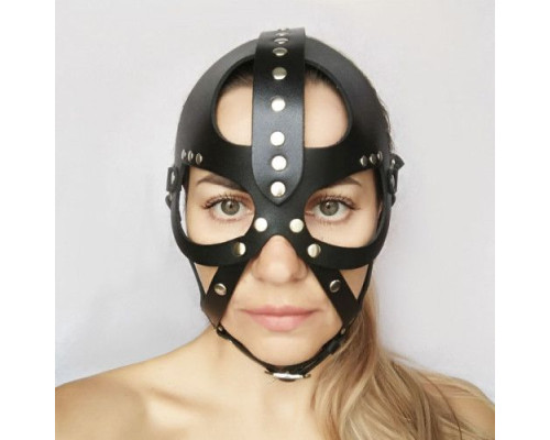 Кожаная маска-шлем  Лектор