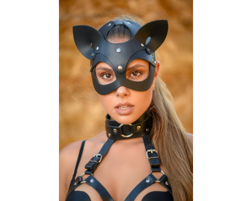 Эффектная маска кошки Ladys Arsenal с ушками