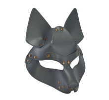 Серая маска Wolf с клепками