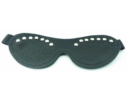 Черная маска с декором