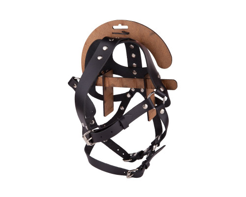 Кожаная маска-шлем  Лектор