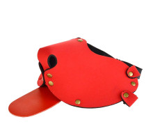 Красная неопреновая маска  Дог